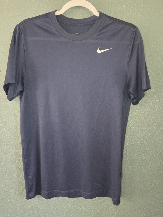 Nike Other - Nike Men’s Dri-FIT Navy Blue Short-Sleeve Crew Shirt Size S